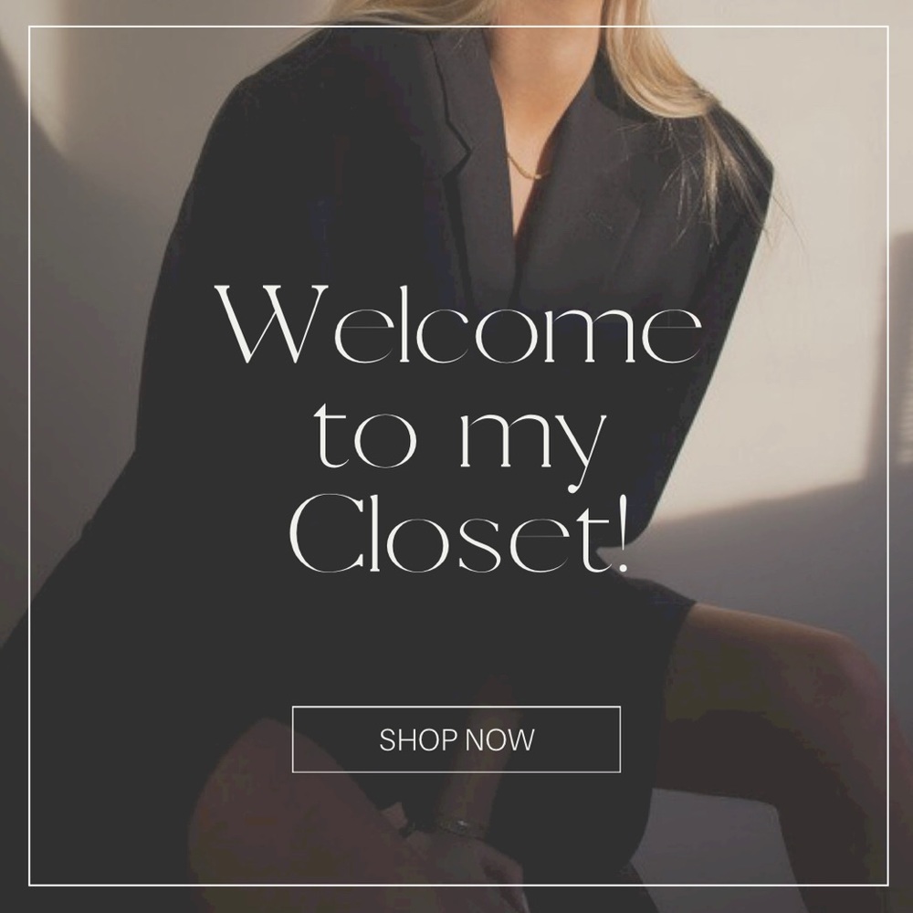 Welcome To My Closet!!